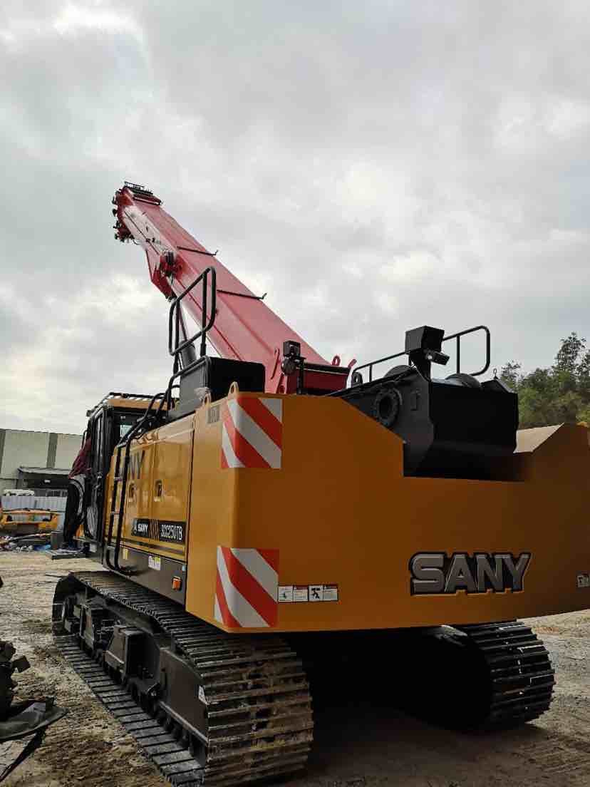 广西三一新款25吨5节伸缩臂履带吊出租